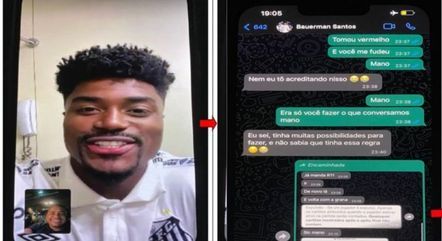 O jogador do Santos envolvido no escândalo deve ganhar em torno de R$ 200 mil mensais