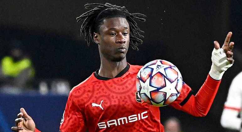 Eduardo Camavinga - 18 anos - Meia - Clube: Rennes - Contrato até: 30/06/2022