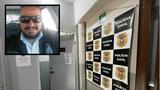 Acusado de matar PM entrega arma e espera audiência