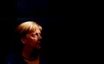 FOTODELDIA- AQUISGRÁN (ALEMANIA) 25/09/2021.- La canciller alemana Angela Merkel asiste al cierre de campaña electoral del CDU en Aquisgrán, este sábado. Los electores alemanes están llamados a las urnas para participar en unas elecciones generales que ponen fin a los 16 años de Gobierno de la canciller Angela Merkel. EFE/FRIEDEMANN VOGEL