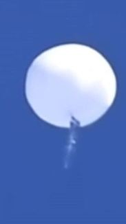7. Colômbia identifica balão similar ao que os EUA derrubaram 