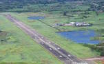 O aeroporto de Lol-la fica a 400 km do território de Taiwan, o que é muito perto para os potentes caças e porta-aviões americanos