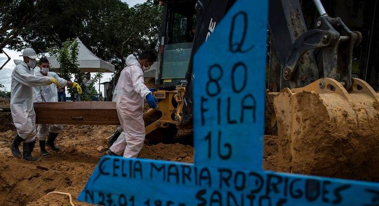Manaus enfrentou pico de novos casos de Covid-19 ainda a partir de dezembro de 2020