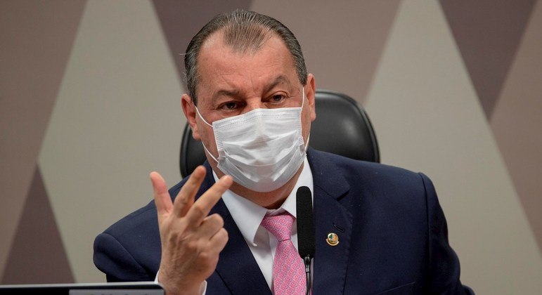 O senador Omar Aziz
