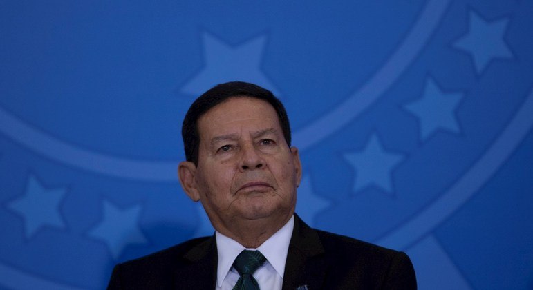 O vice-presidente da República, Hamilton Mourão
