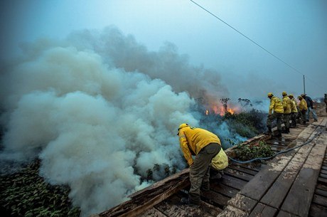 Pantanal vive uma fase de queimada recorde