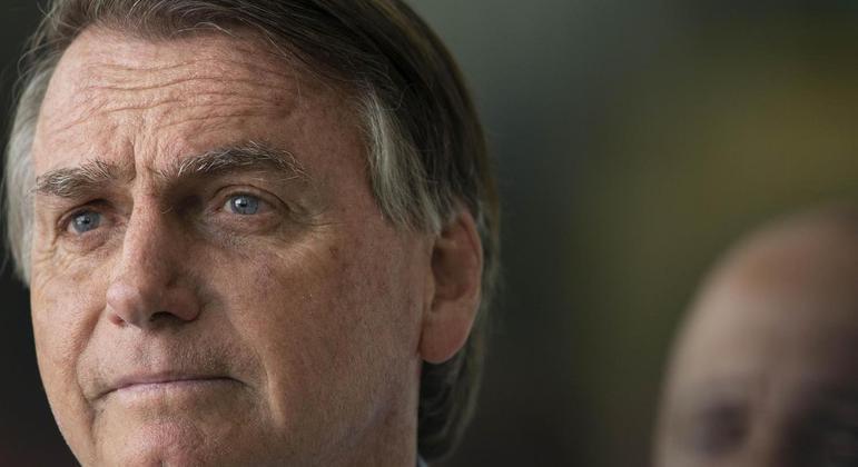 O presidente e candidato à reeleição Jair Bolsonaro (PL)