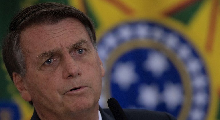 O presidente e candidato à reeleição Jair Bolsonaro (PL) 