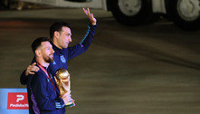 Scaloni espera que Messi jogue a Copa do Mundo de 2026 'pelo bem do futebol'