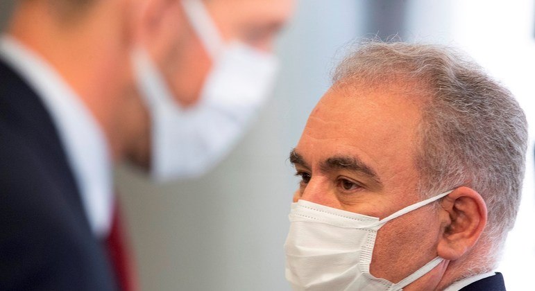 Ministro da Saúde, Marcelo Queiroga