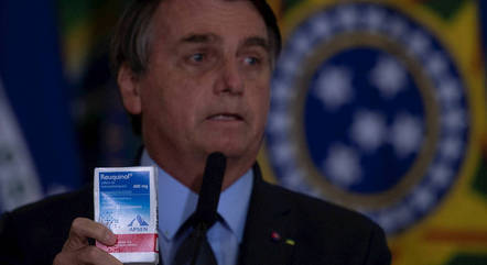 Bolsonaro é defensor da cloroquina