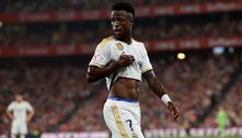 Vini Jr. não enfrenta o Atlético de Madrid por decisão médica