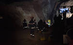 Chefchaouen (Morocco), 04/02/2022.- Moroccan emergency services teams work on the rescue of a child named Reyan, five, out of a well into which he fell on 01 February, in the region of Chefchaouen near the city of Bab Berred, Morocco, 04 February 2022. (Marruecos) EFE/EPA/Jalal Morchidi