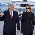 Trump e Melania foram vacinados antes de deixarem a Casa Branca (Stefani Reynolds/EFE/EPA - 20.01.2021)