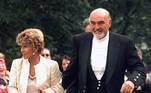 Edinburgh (United_kingdom), 01/07/1999.- (FILE) - The file picture dated 01 July 1999 shows Scottish actor Sean Connery with his wife Micheline Roquebrune arriving at the opening of the first Scottish Parliament in Edinburgh, Scotland. According to media reports on 31 October 2020, Sean Connery has died aged 90. (Cine, Reino Unido, Edimburgo) EFE/EPA/RUI VIEIRA / POOL *** Local Caption *** 99402844