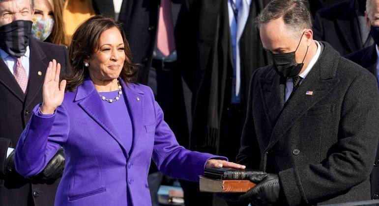 Kamala Harris é a primeira mulher a ser vice-presidente do Estados Unidos