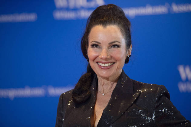  Washington (United States), 30/04/2022.- Actress Fran Drescher arrives at the 2022 White House Correspondents'Äô Association Dinner at the Washington Hilton in Washington, DC, USA, 30 April 2022. The dinner is back this year for the first time since 2019. (Estados Unidos) EFE/EPA/BONNIE CASH / POOL 