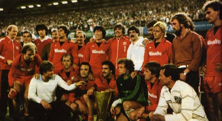 O Eintracht campeão da Copa UEFA de 1979/1980