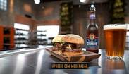 Dica do Guga: mini cheeseburger com Eisenbahn American IPA (Reprodução)