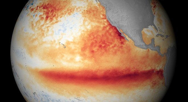 Último grande episódio de inundações na América do Sul e de secas na África e na Ásia causadas pelo El Niño ocorreram entre 2015 e 2016