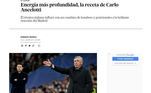 El País (ESP)'Energia mais profundidade, a receita de Carlo Ancelotti'