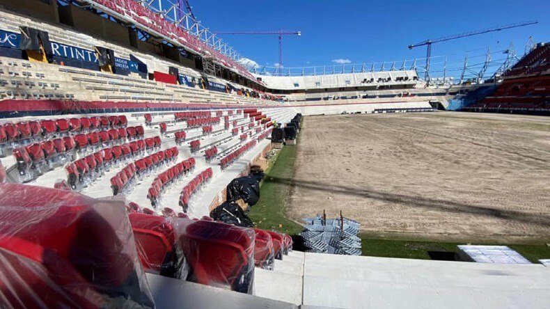 SportsCenterBR - 🇦🇷 SABIA DESSA? Poucos metros separam o Estádio