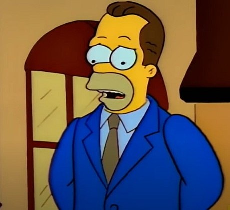 Ele esteve na temporada 2, episódio 28, chamado “Oh Brother, Where Art Thou?”. Na ocasião, Danny era Herbert Powell, meio-irmão perdido de Homer e que tinha uma aparência muito parecida com o personagem principal. 