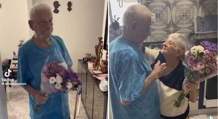 Ele tem 96 anos, e ela está comemorando 90