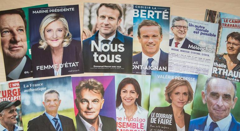 Eleição na França: a primeira pesquisa de boca de urna aponta empate entre Macron e Le Pen
