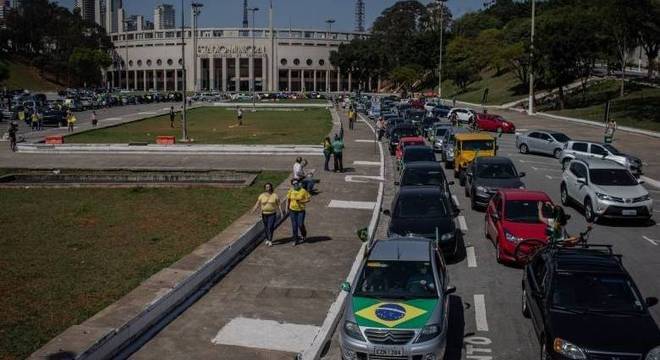 Carreatas podem servir de apoio visual às campanhas e evitar aglomerações