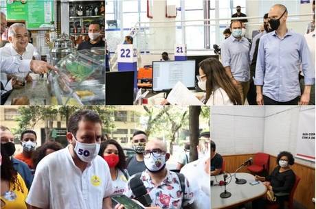 Candidatos entram na reta final da campanha em SP