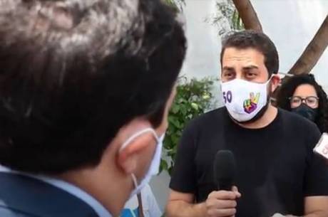 Boulos concedeu entrevista em agenda na zona sul