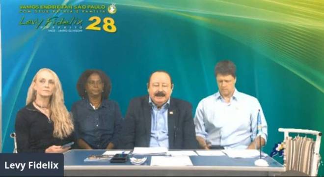 Levy Fidelix participou de live com candidatos a vereador pelo PRTB