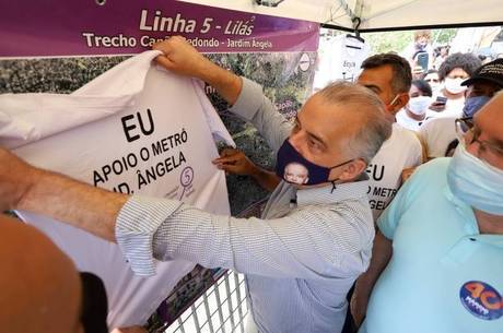 Márcio França falou de transportes no Jd. Ângela