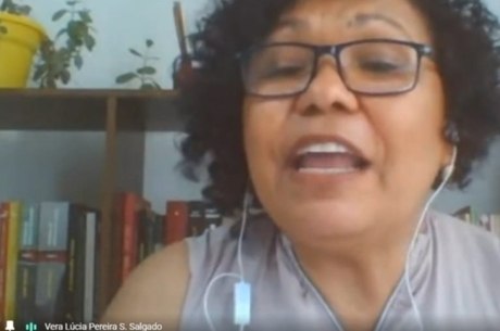 Vera Lúcia (PSTU) fez live sobre volta às aulas