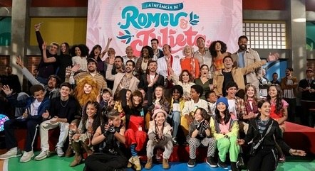 Elenco de "A Infância de Romeu e Julieta", novela do SBT