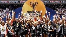 Com gol nos acréscimos, Timão vence a Supercopa Feminina