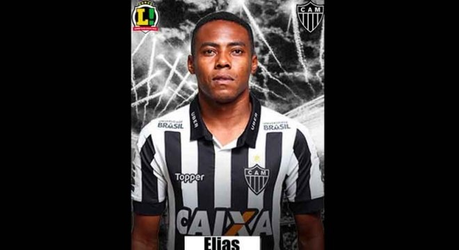 Elias - 5,0 - Não conseguiu dar a movimentação que costuma fazer.