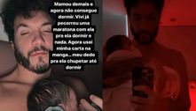 Eliezer e Viih Tube sofrem com a filha acordada de madrugada: 'Dormiu só por 36 minutos'