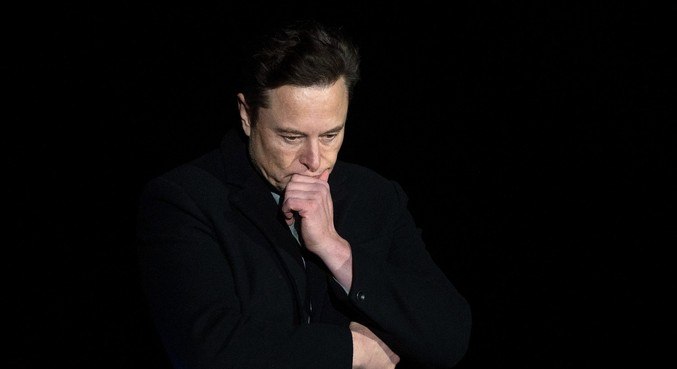 O empresário Elon Musk, que deixou o posto de pessoa mais rica do mundo