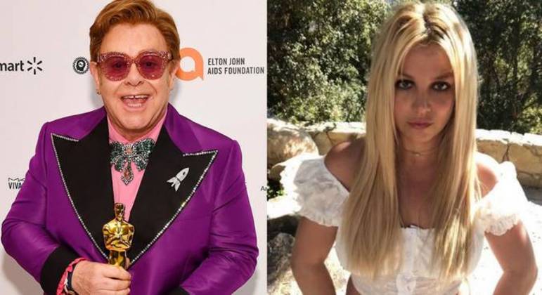 Elton John e Britney Spears vão lançar música juntos
