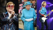 Com título de sir, Elton John e Mick Jagger lamentam a morte da rainha Elizabeth 2ª