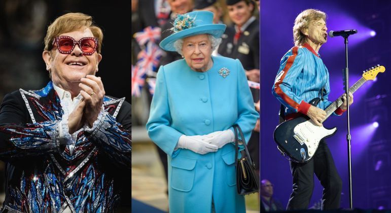 Elton John e Mick Jagger lamentam a morte da rainha Elizabeth 2ª