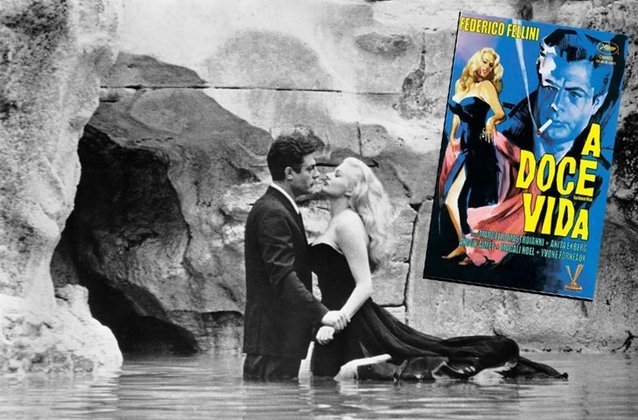 Em 1964, a Fontana di Trevi foi cenário de uma das cenas mais famosas do cinema: em 