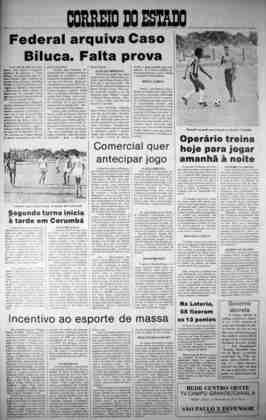 Em 1985, a Polícia Federal concluiu o inquérito sobre a Máfia da Loteria Esportiva, mas apenas 20 pessoas foram indiciadas, pela dificuldade de encontrar provas. 