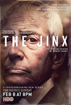 Em 2015, a HBO lançou uma minissérie documental de seis episódios, chamada “The Jinx”, contando a vida e as polêmicas ligadas a Robert Durst.