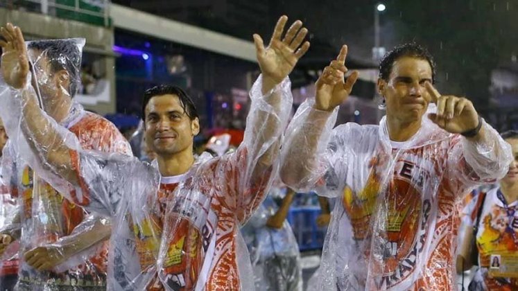 Em 2015, os tenistas David Ferrer e Rafael Nadal desfilaram pela Unidos do Viradouro no Carnaval do Rio.