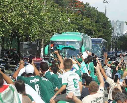 Em fevereiro, o grande objetivo do Verdão chegou: O Palmeiras viajou para Abu Dhabi onde disputou o Mundial de Clubes da FIFA, por ter vencido a Libertadores de 2021. A torcida se despediu da equipe antes do embarque com uma grande festa.