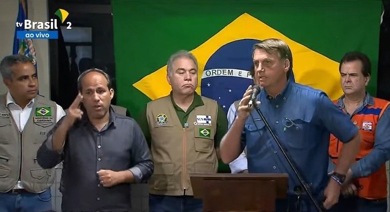 Presidente Bolsonaro esteve na capital pernambucana junto com uma comitiva de ministros