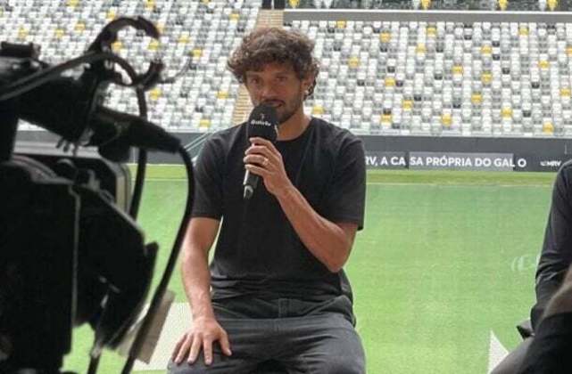 Em sua apresentação no Atlético-MG, em janeiro deste ano (o jogador atuou na Europa em 2023), Gustavo Scarpa foi direto sobre a situação envolvendo seu antigo companheiro de clube. Reprodução/TV Galo